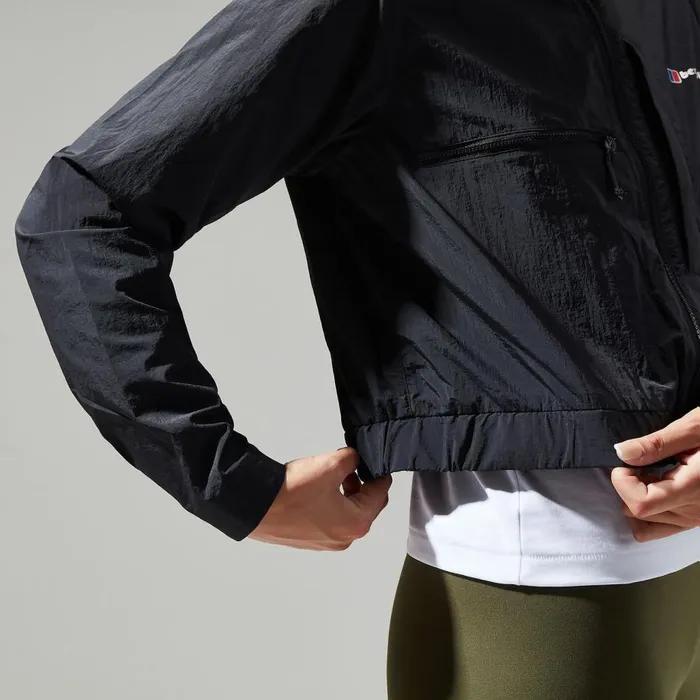 Berghaus Softshells Urban Cropped Coord Wind Jacket 8211 Black 8211 Women