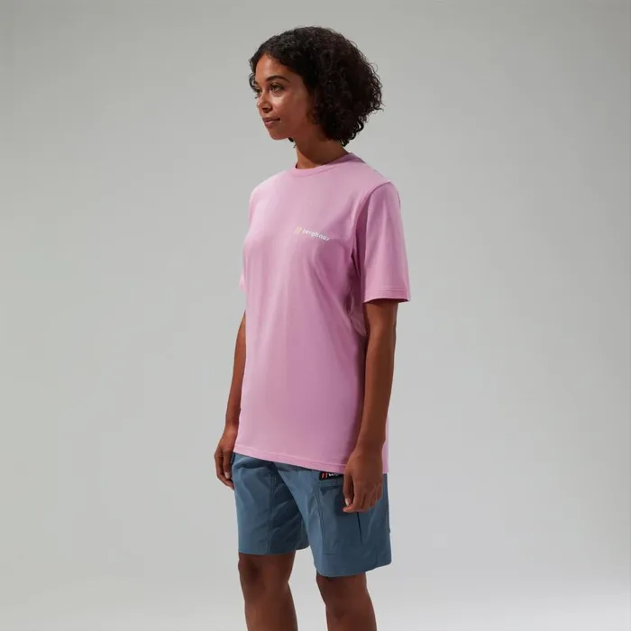 Berghaus TShirts Climbing Record Short Sleeve TShirt Purple 8211 MenWomen Berghaus TShirts Climbing Record Short Sleeve TShirt Purple 8211 MenWomen