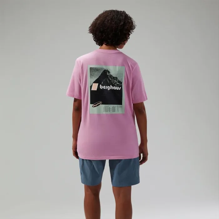 Berghaus TShirts Climbing Record Short Sleeve TShirt Purple 8211 MenWomen Berghaus TShirts Climbing Record Short Sleeve TShirt Purple 8211 MenWomen