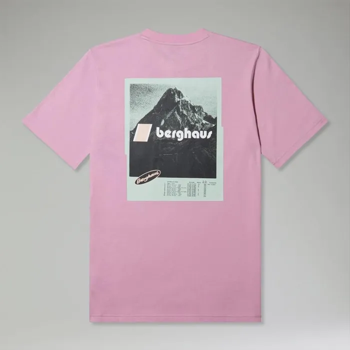 Berghaus TShirts Climbing Record Short Sleeve TShirt Purple 8211 MenWomen Berghaus TShirts Climbing Record Short Sleeve TShirt Purple 8211 MenWomen
