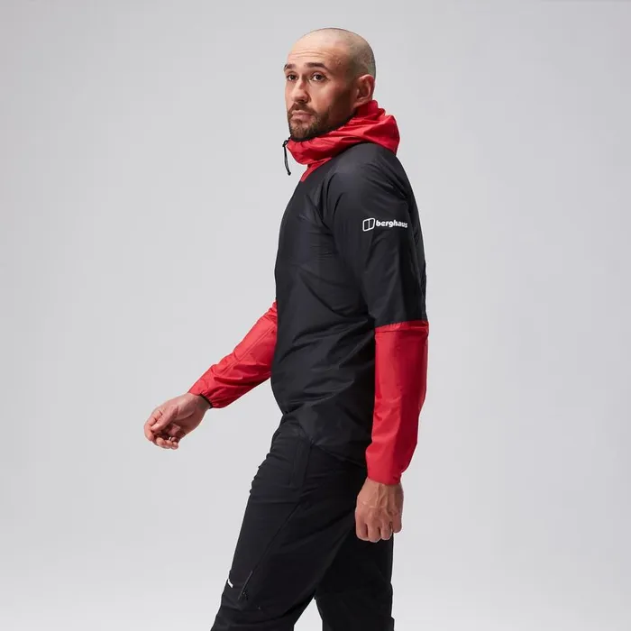 Berghaus Waterproof MTN Guide Hyper LT Jacket 8211 BlackRed 8211 Men