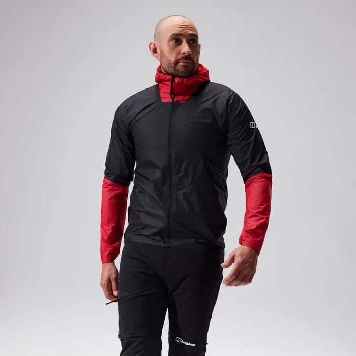 Berghaus Waterproof MTN Guide Hyper LT Jacket 8211 BlackRed 8211 Men
