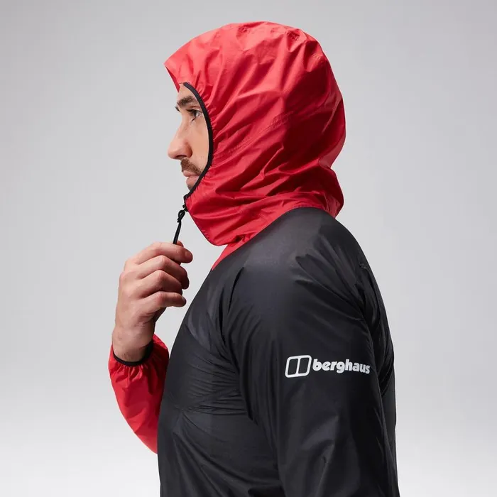 Berghaus Waterproof MTN Guide Hyper LT Jacket 8211 BlackRed 8211 Men