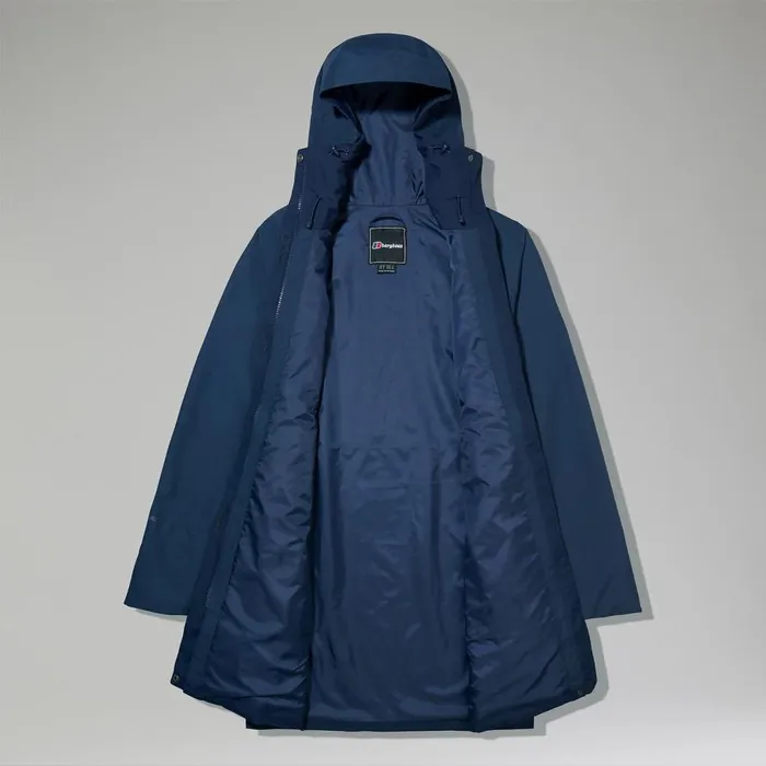 Berghaus Waterproof Omeara Long Waterproof Jacket 8211 Blue 8211 Women