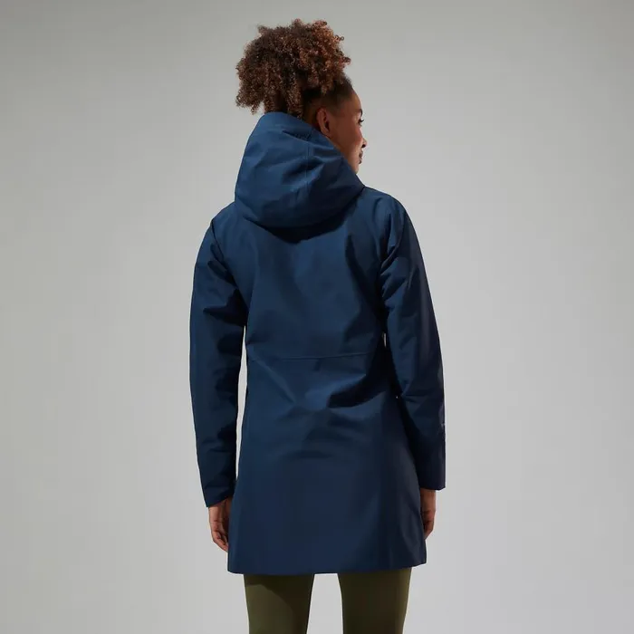 Berghaus Waterproof Omeara Long Waterproof Jacket 8211 Blue 8211 Women