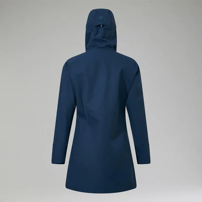 Berghaus Waterproof Omeara Long Waterproof Jacket 8211 Blue 8211 Women