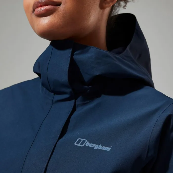 Berghaus Waterproof Omeara Long Waterproof Jacket 8211 Blue 8211 Women