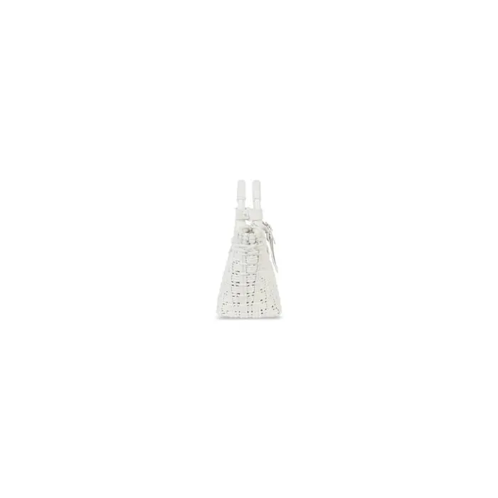 Bistro Xs Basket With Strap In White Women Balenciaga Tote Bags