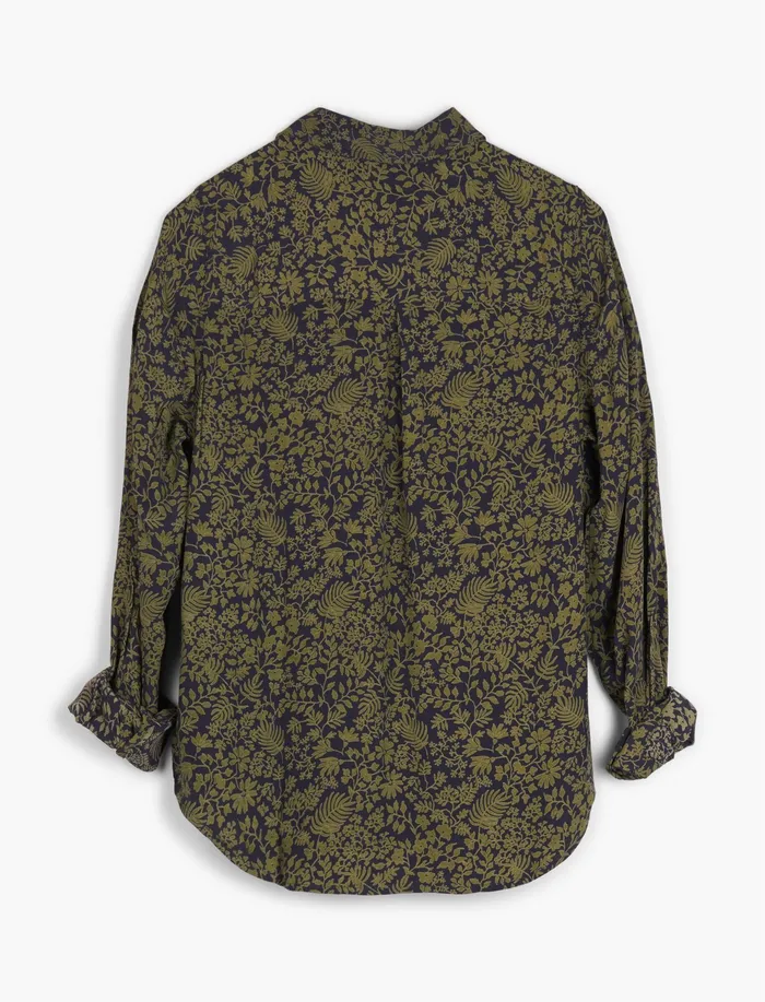 Blouses Classic Utility Shirt Navy Multi 8211 Lucky Brand Women