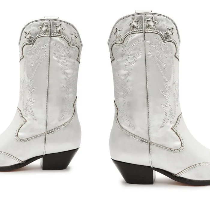 Booties Women Schutz Shoes Cicera Metallic Nappa Leather Bootie Silver Booties Women Schutz Shoes Cicera Metallic Nappa Leather Bootie Silver