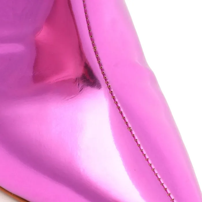 Booties Women Schutz Shoes Mary Specchio Leather Bootie Fucsia Booties Women Schutz Shoes Mary Specchio Leather Bootie Fucsia