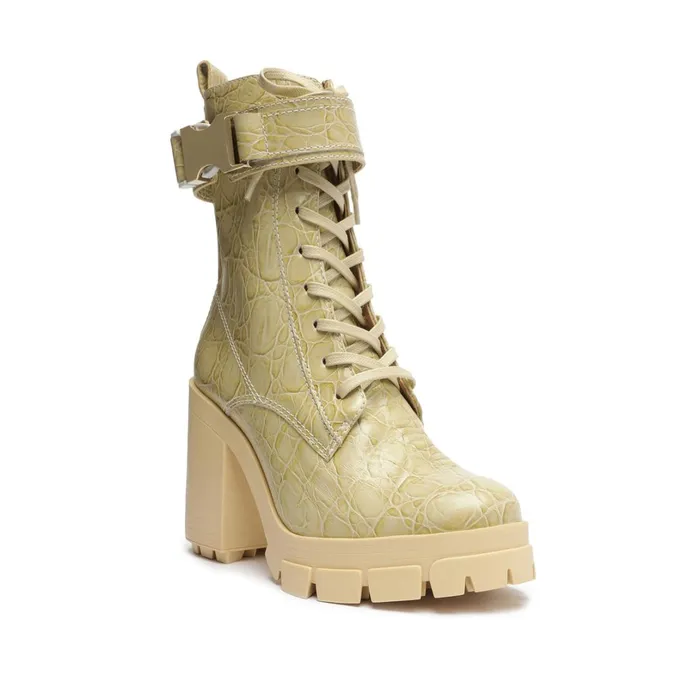 Booties Women Schutz Shoes Roslyn Buckle Leather Bootie Almond Buff Booties Women Schutz Shoes Roslyn Buckle Leather Bootie Almond Buff
