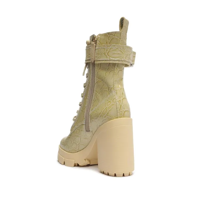 Booties Women Schutz Shoes Roslyn Buckle Leather Bootie Almond Buff Booties Women Schutz Shoes Roslyn Buckle Leather Bootie Almond Buff