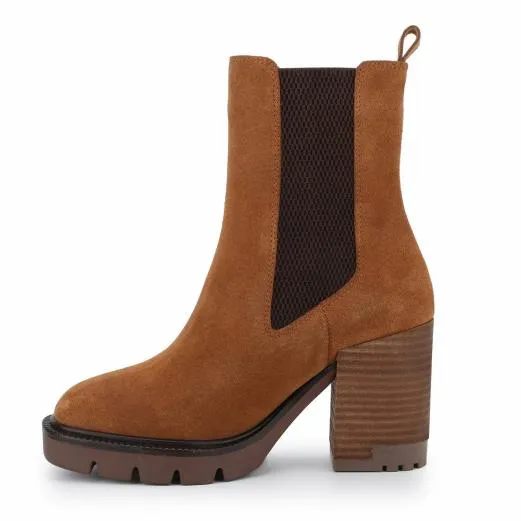 Boots Booties Women Vintage Havana Brayton 8211 Chestnut Chestnut