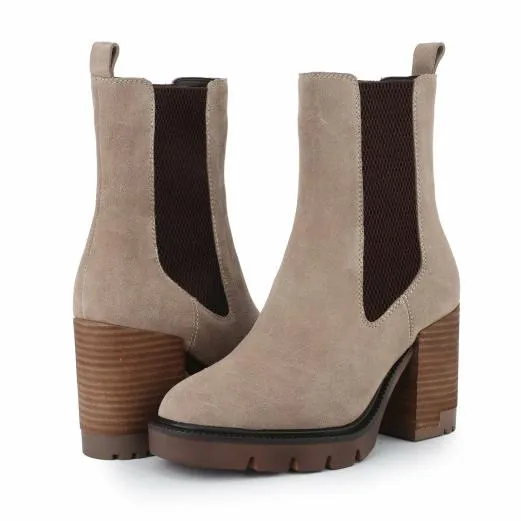 Boots Booties Women Vintage Havana Brayton 8211 Taupe Taupe