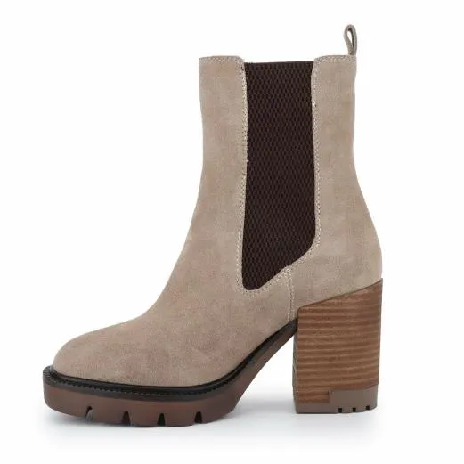 Boots Booties Women Vintage Havana Brayton 8211 Taupe Taupe