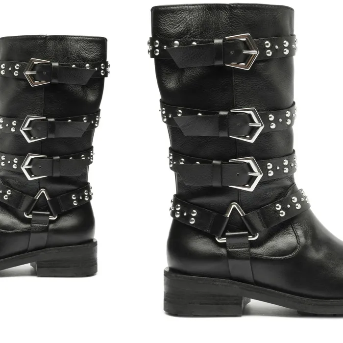 Boots Women Schutz Shoes Gene Leather Boot Boots Women Schutz Shoes Gene Leather Boot