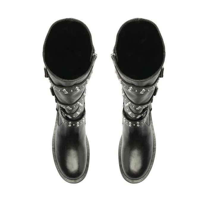 Boots Women Schutz Shoes Gene Leather Boot Boots Women Schutz Shoes Gene Leather Boot