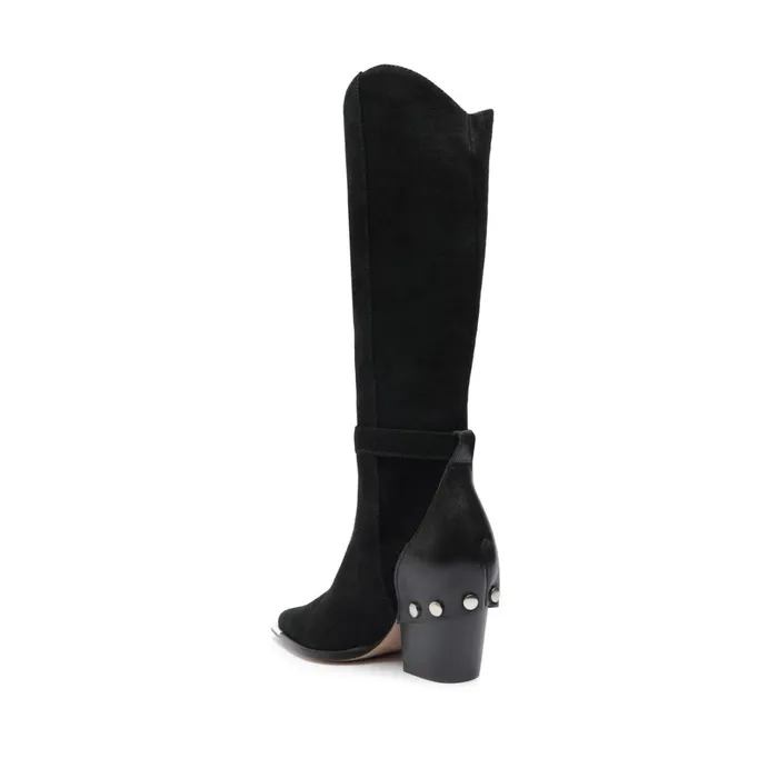 Boots Women Schutz Shoes Rianne Suede Boot Black Boots Women Schutz Shoes Rianne Suede Boot Black