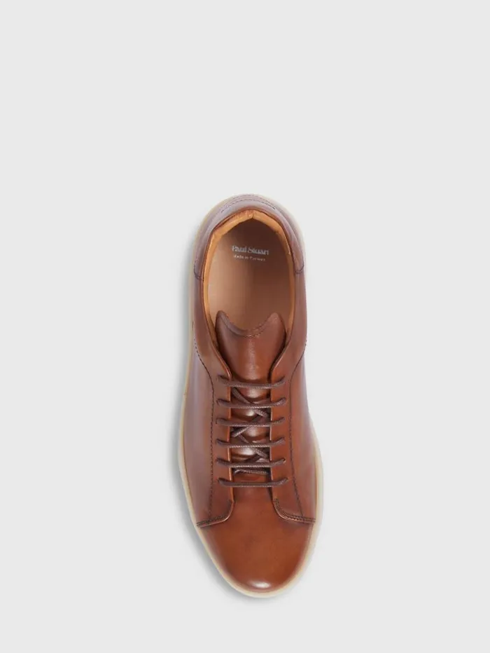 Boston Leather Derby Tan Men Paul Stuart Sneakers