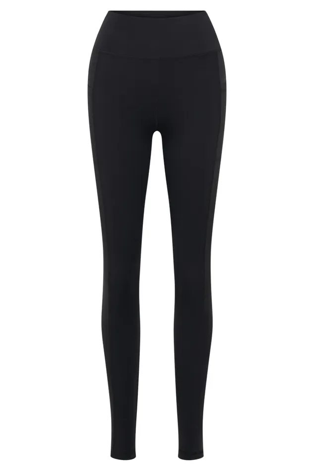 Bottoms Women Meshki Briar V Back Leggings With Pockets 8211 Black