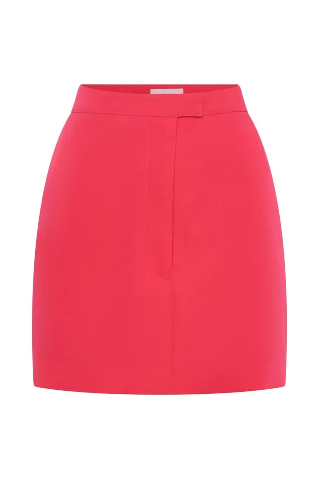 Bottoms Women Meshki Josie Crepe Mini Skirt 8211 Raspberry Bottoms Women Meshki Josie Crepe Mini Skirt 8211 Raspberry