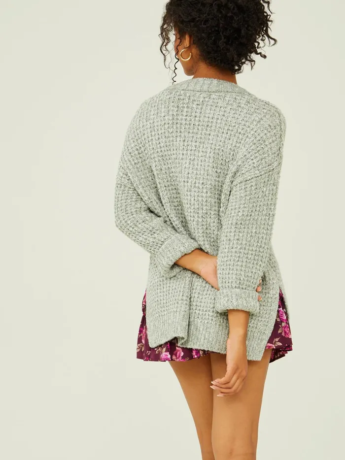 Brielle Waffle Stitched Tunic Sage Women Altar039d State Sweaters