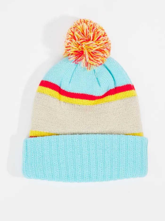 Bronco Knit Pom Beanie Bluered Women Altar039d State Hats