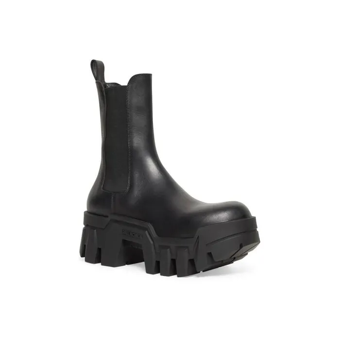 Bulldozer Chelsea Boot In Black Women Balenciaga Boots and Ankle Boots