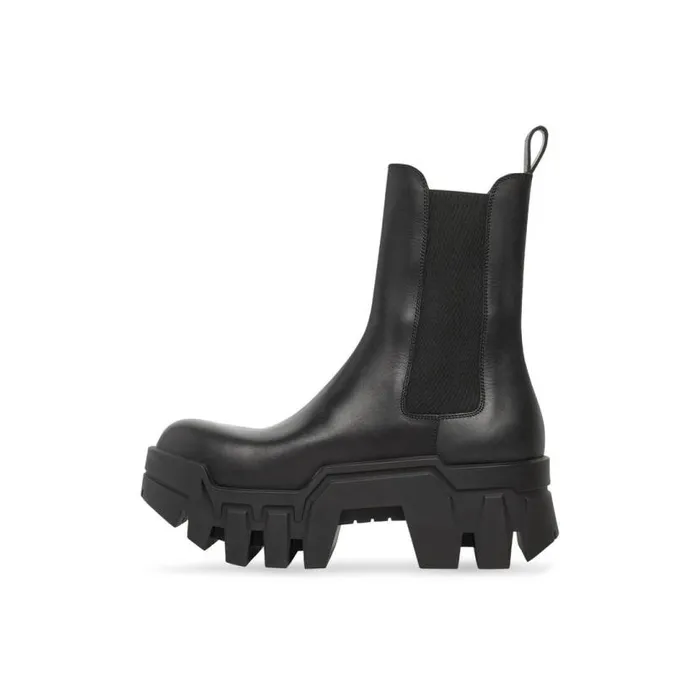 Bulldozer Chelsea Boot In Black Women Balenciaga Boots and Ankle Boots
