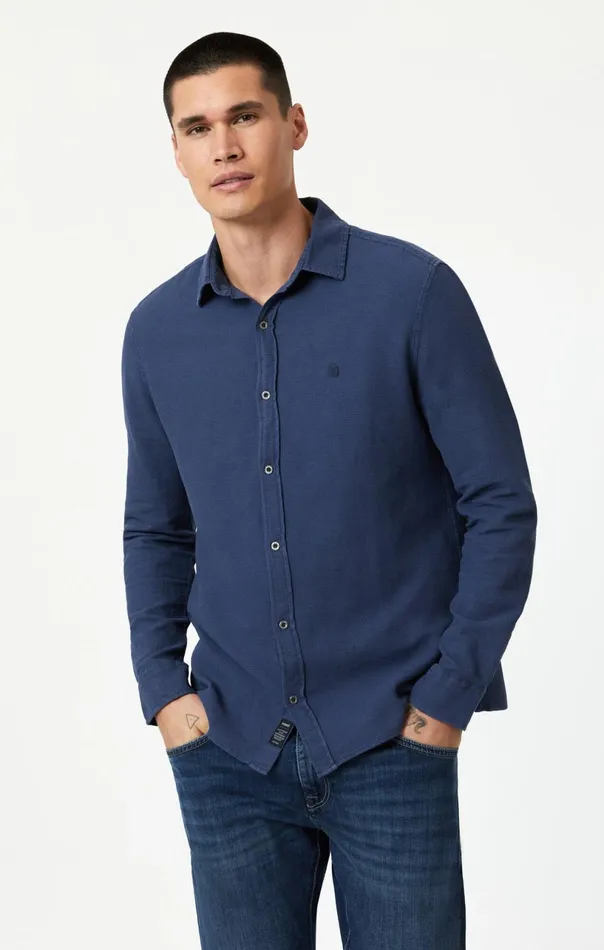 Button UpLong Sleeve Shirt In Spellbound Men Mavi Jeans TShirts