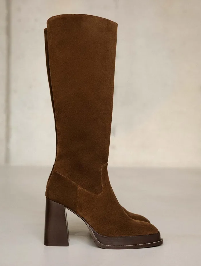 Callie Rockies Brown Women Bobbies Platforms and Clogs