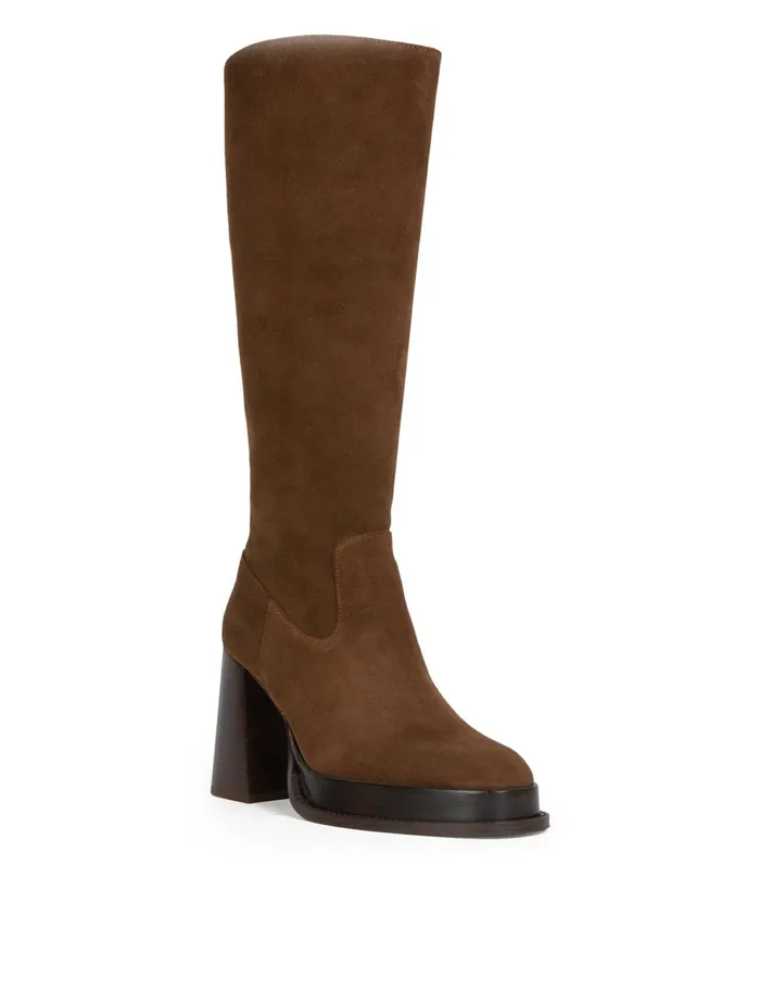 Callie Rockies Brown Women Bobbies Platforms and Clogs