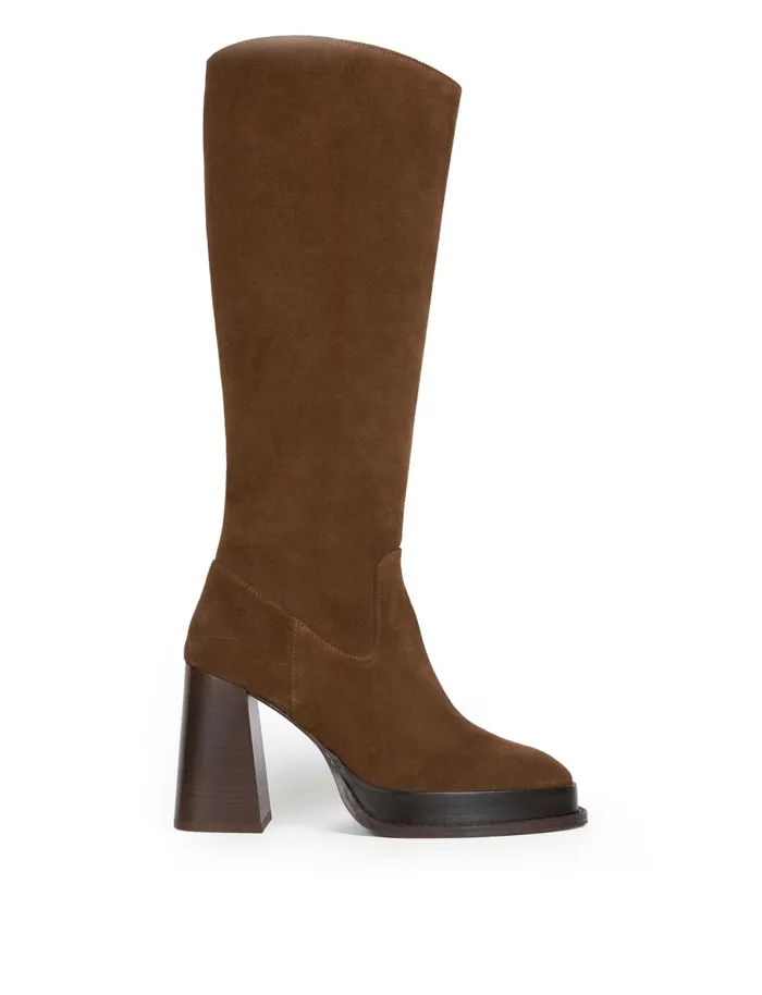 Callie Rockies Brown Women Bobbies Platforms and Clogs