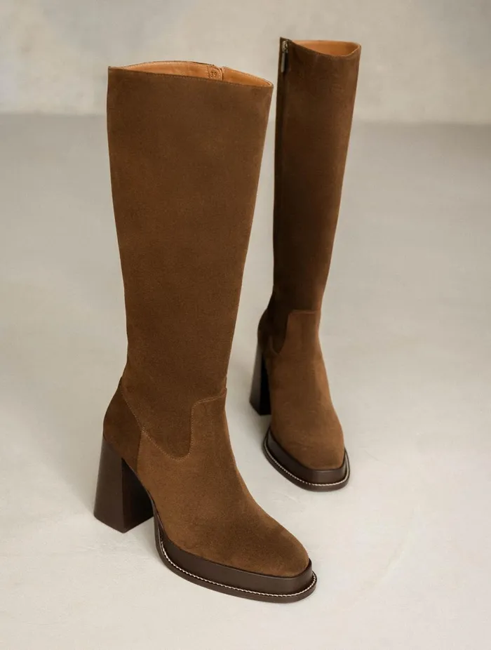Callie Rockies Brown Women Bobbies Platforms and Clogs