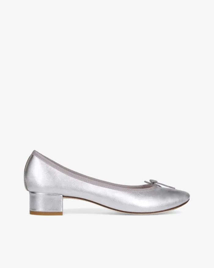 Camille Ballet Flats Silver Women Repetto Ballet Flats