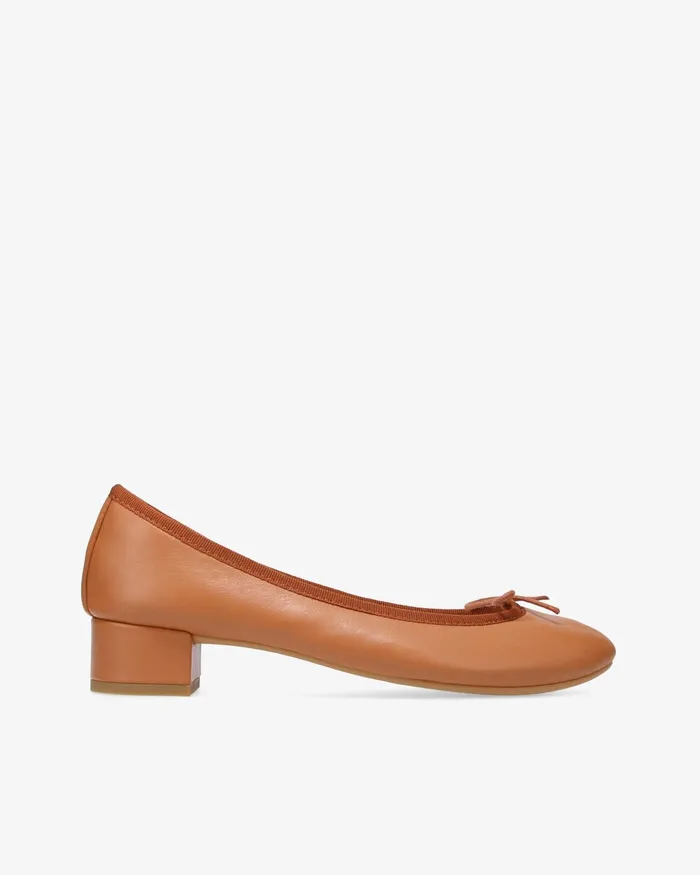 Camille Rubber Soleballet Flats Cinnamon Women Repetto Ballet Flats