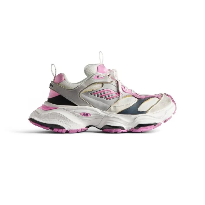 Cargo Sneaker In Greywhitepink Women Balenciaga Sneakers