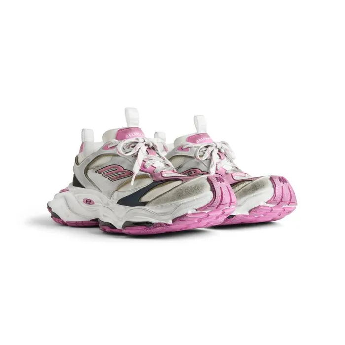Cargo Sneaker In Greywhitepink Women Balenciaga Sneakers