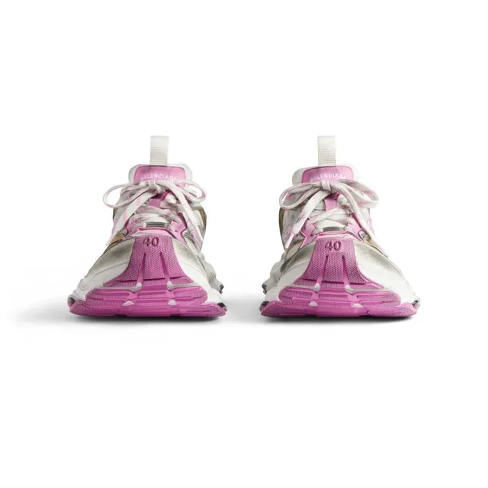 Cargo Sneaker In Greywhitepink Women Balenciaga Sneakers