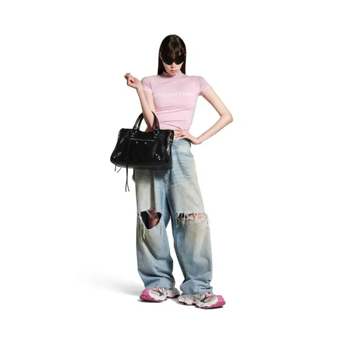 Cargo Sneaker In Greywhitepink Women Balenciaga Sneakers