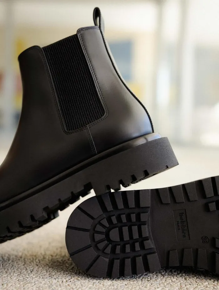 Carly Intense Black Women Bobbies Ankle Boots
