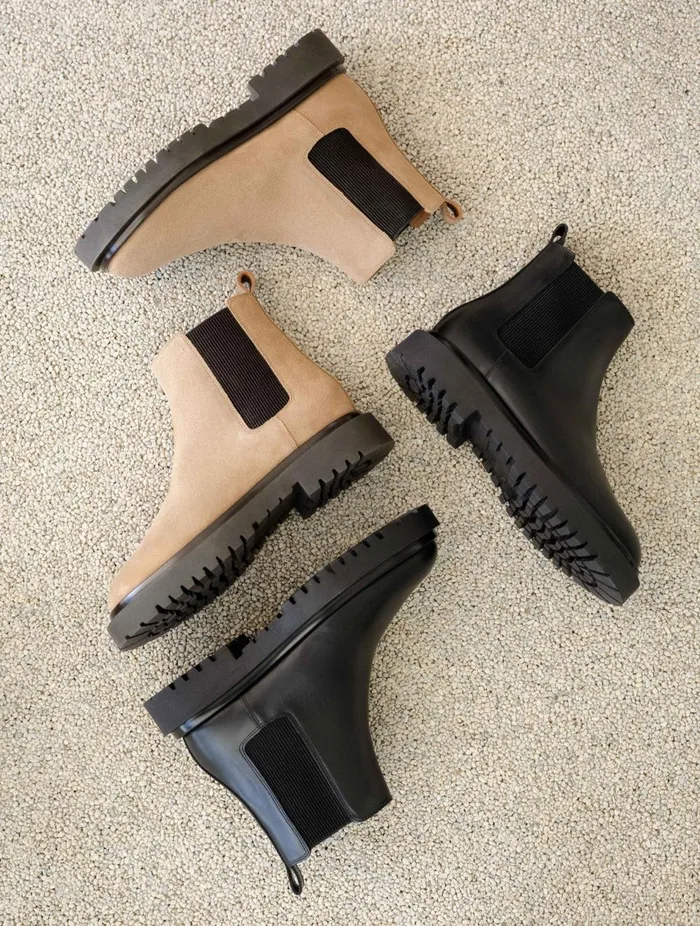 Carly Intense Black Women Bobbies Ankle Boots