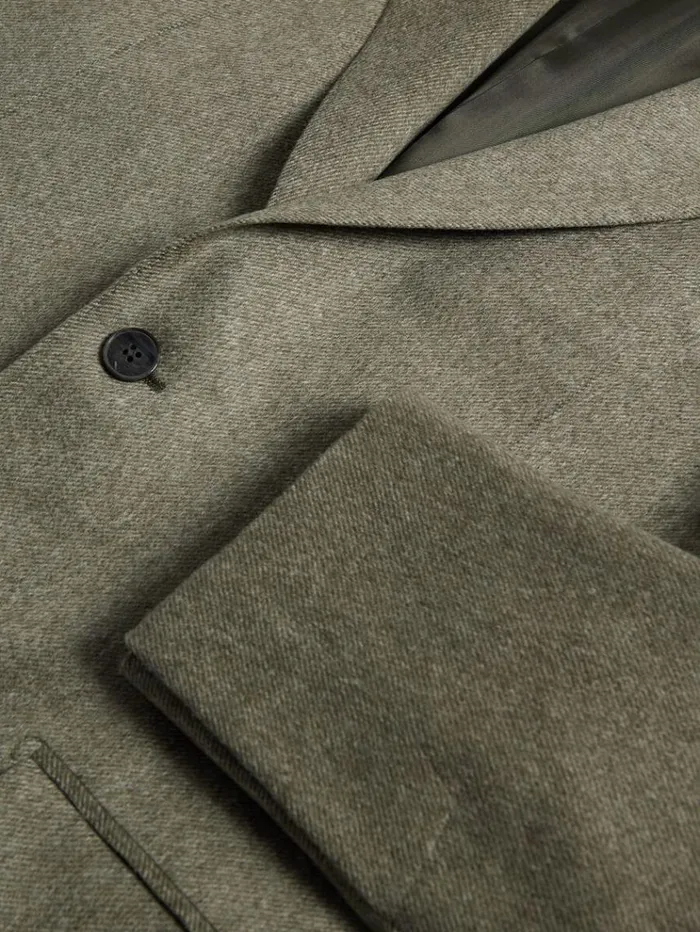 Cashmere Jacket Sage Men Paul Stuart The Cashmere Shop