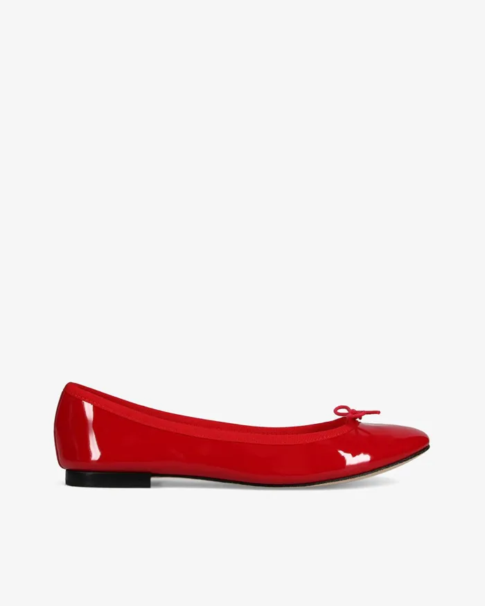 Cendrillon Ballet Flats Flame Red Women Repetto Ballet Flats
