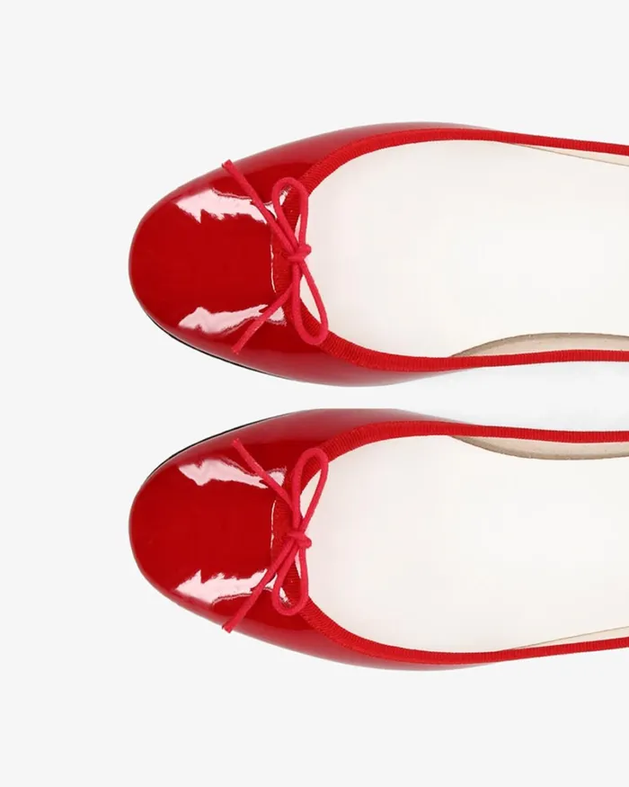 Cendrillon Ballet Flats Flame Red Women Repetto Ballet Flats Cendrillon Ballet Flats Flame Red Women Repetto Ballet Flats