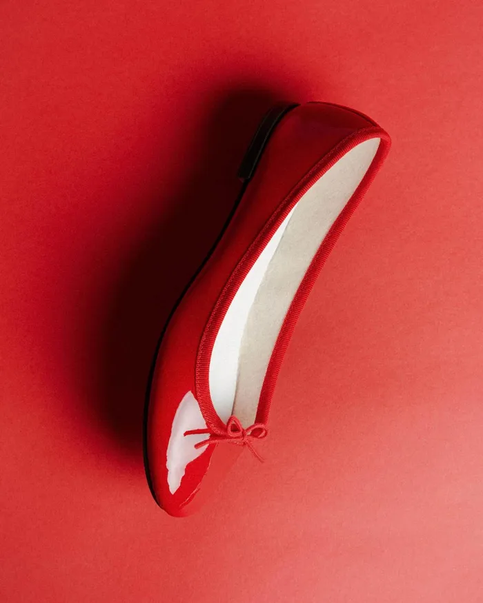 Cendrillon Ballet Flats Flame Red Women Repetto Ballet Flats Cendrillon Ballet Flats Flame Red Women Repetto Ballet Flats