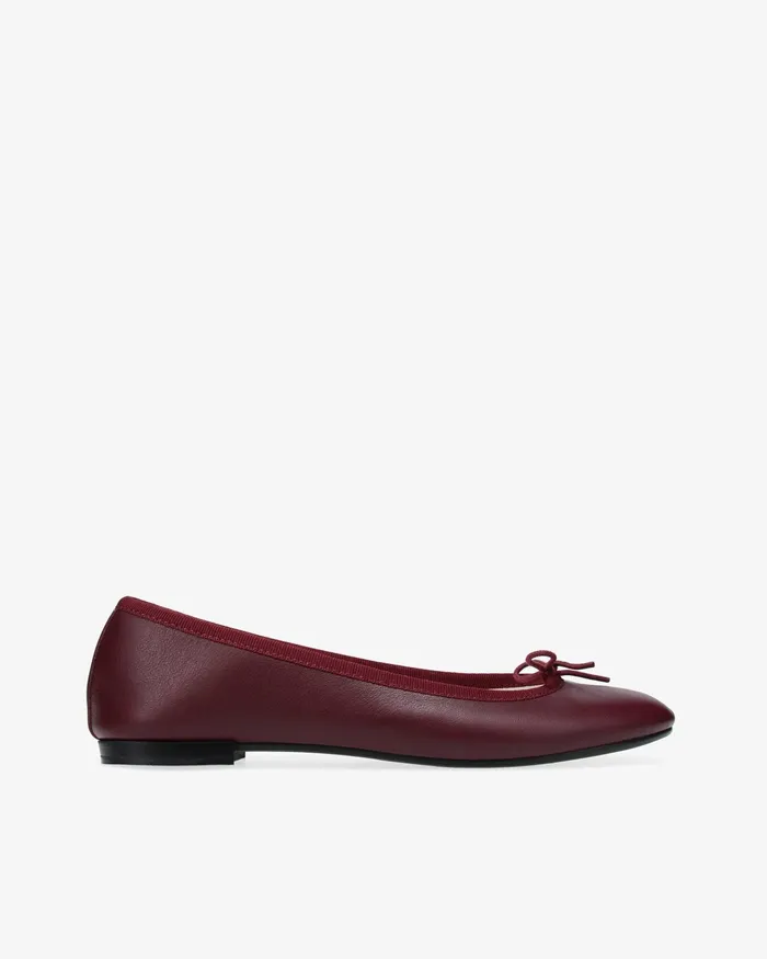 Cendrillon Rubber Sole Ballet Flats Deep Wine Women Repetto Ballet Flats