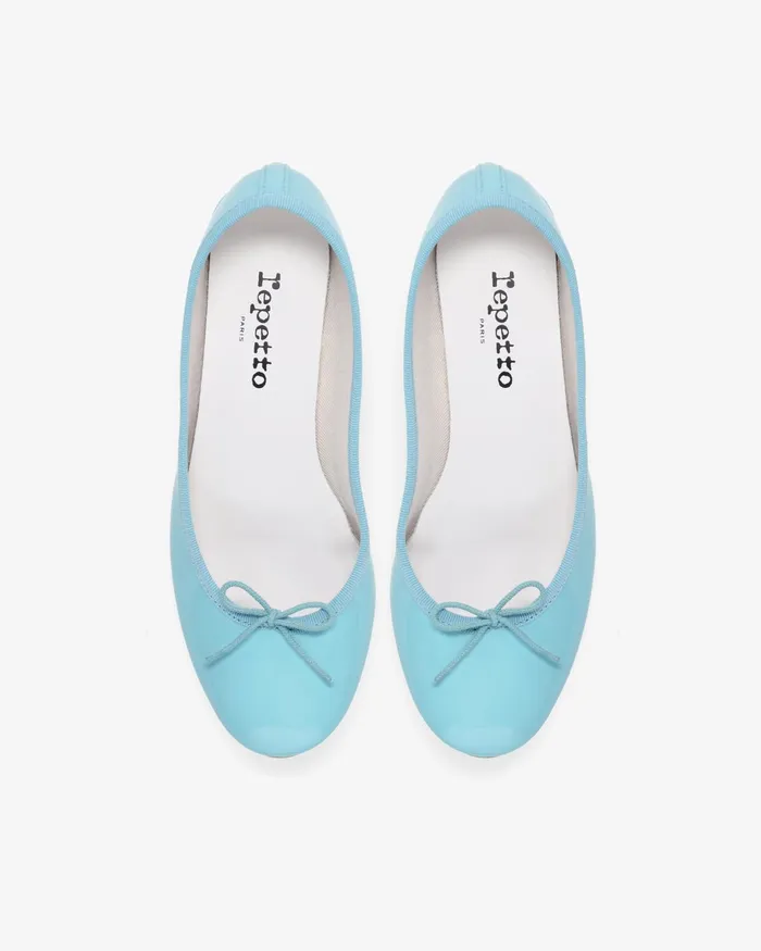 Cendrillon Rubber Sole Ballet Flats Sky Blue Women Repetto Ballet Flats