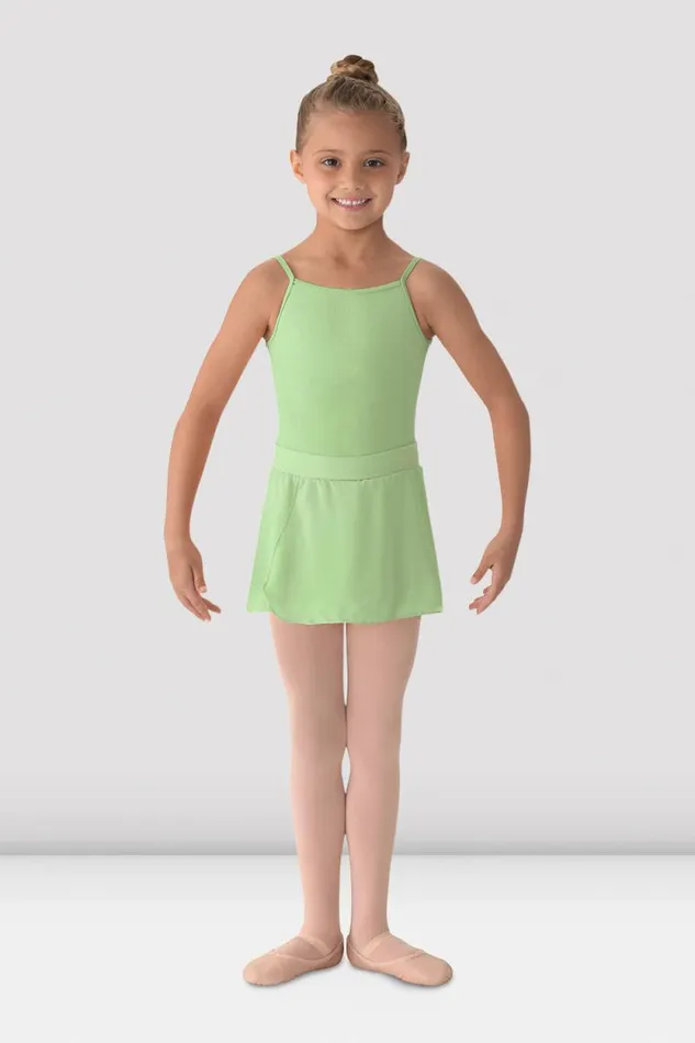 Children Basics Bloch Girls Mirella Solid Skirt Green